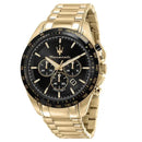 Maserati Traguardo Men's Watch Gold Chronograph R8873612041