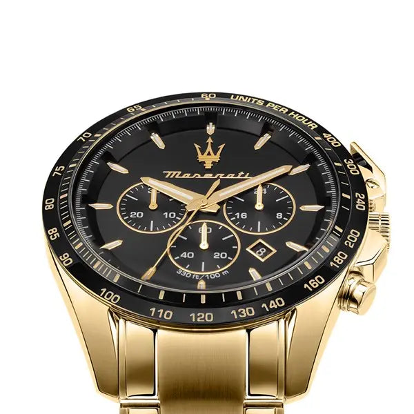 Maserati Traguardo Men's Watch Gold Chronograph R8873612041