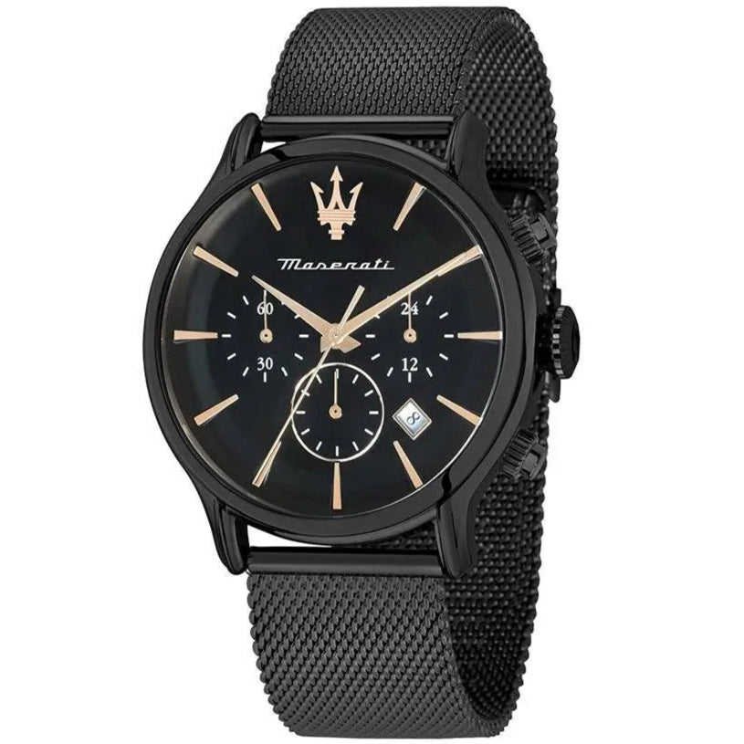 Maserati Epoca Men's Watch Black Chronograph R8873618006