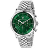 Maserati Epoca Men's Watch Green Dial Chronograph R8873618033 Maserati