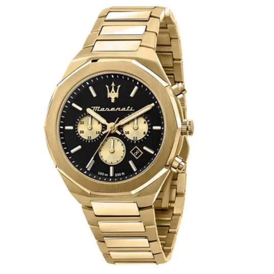 Maserati Stile Men's Watch Gold Chronograph R8873642001