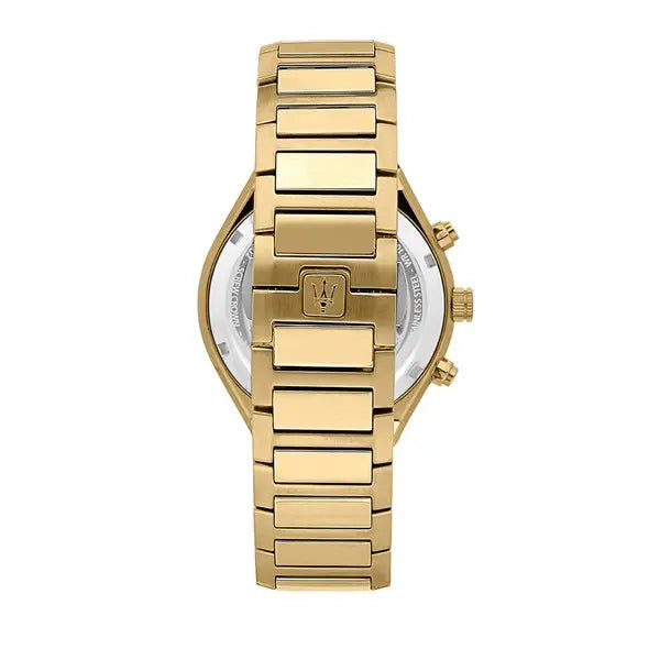 Maserati Stile Men's Watch Gold Chronograph R8873642001