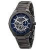 Maserati Stile Men's Watch Black/Blue Skeleton Chronograph R8873642012 Maserati