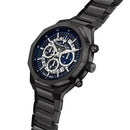 Maserati Stile Men's Watch Black/Blue Skeleton Chronograph R8873642012