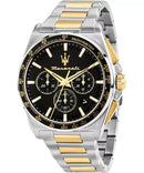 Maserati Velocitá Men's Watch Two Tone Black Dial Chronograph R8873652003