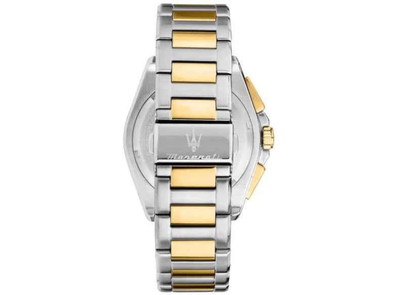 Maserati Velocitá Men's Watch Two Tone Black Dial Chronograph R8873652003