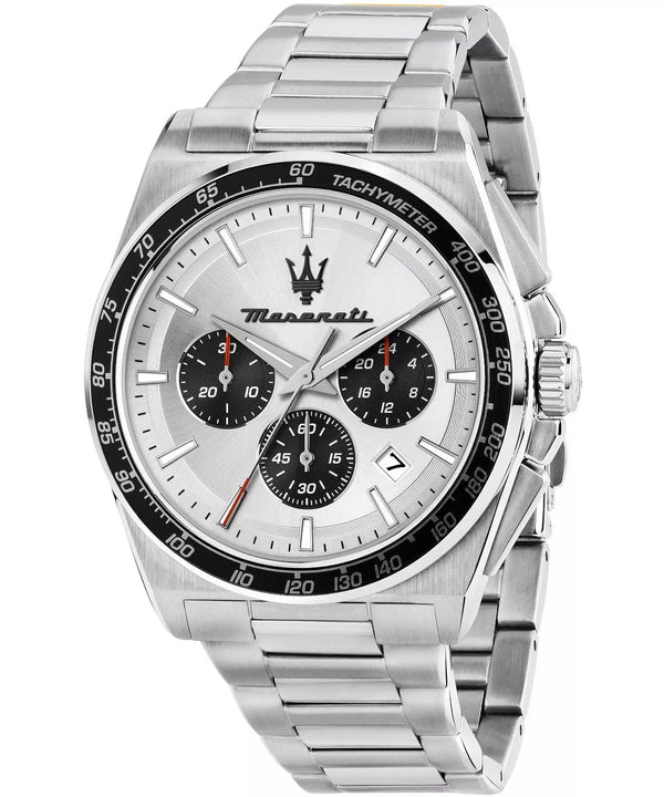 Maserati Velocitá Men's Watch Silver Chronograph R8873652006