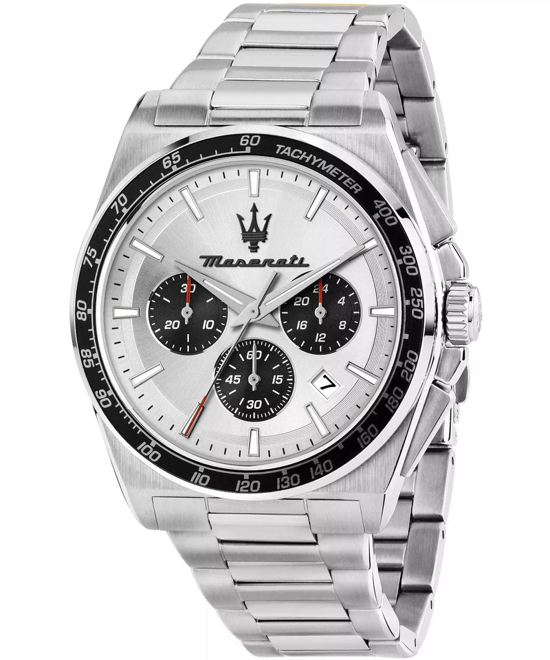 Maserati Velocitá Men's Watch Silver Chronograph R8873652006