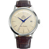 Bambino Men's Watch Cream Leather RA-AC0033Y30B Orient