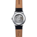 Orient Bambino Men's Watch Silver Dial Black Leather RA-AC0M03S30B