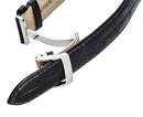 Orient Sun & Moon Men's Watch Silver / Black Leather RA-AK0008S30B Orient