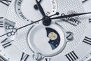 Orient Sun & Moon Men's Watch Silver / Black Leather RA-AK0008S30B Orient