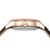 Orient Sun & Moon Men's Watch Rose Gold / Black Leather RA-AK0009T30B