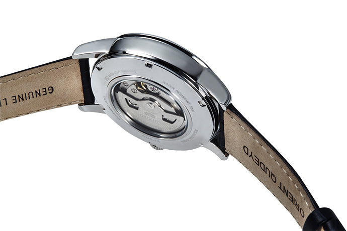 Orient Sun & Moon Men's Watch Black Leather RA-AK0010B30B