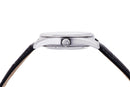 Orient Contemporary Semi-Skeleton Men's Watch Silver / Black Leather RA-AR0004S30B Orient