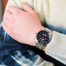 Orient Multi-Year Calendar Men's Watch Blue Dial RA-BA0003L30B