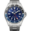 Orient Mako GMT Men's Watch Blue Dial Diver Orient