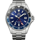 Orient Mako GMT Men's Watch Blue Dial Diver Orient