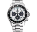 Orient Mako Solar Men's Watch White Dial Chronograph RA-TX0203S10B