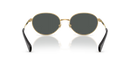 Ralph by Ralph Lauren Sunglasses Oval Shiny Gold RA4148 900487 Ralph by Ralph Lauren