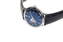 Orient Bambino Open Heart Men's Watch Blue Leather RA-AG0005L30B Orient