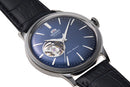 Orient Bambino Open Heart Men's Watch Blue Leather RA-AG0005L30B Orient