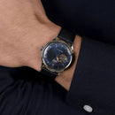 Orient Bambino Open Heart Men's Watch Blue Leather RA-AG0005L30B Orient