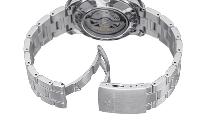 Orient Star Contemporary Open-Heart Men's Watch Blue Dial Automatic RE-AT0001L00B
