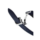 Orient Star Men's Watch Silver/Blue Leather Automatic RE-AV0007S00B - WatchStatus Ltd