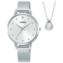 Lorus Ladies Watch Silver Gift Set RG285XX9 Lorus