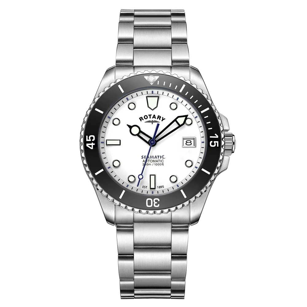 Rotary Seamatic Men's Watch White RGB05430/29