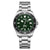 Rotary Seamatic Men's Watch Green RGB05430/78