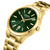 Rotary Heritage Men's Watch Gold Green RGB05522/24