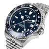 Rotary Seamatic Men's Watch Blue GMT Diver RGB10005/04 Rotary