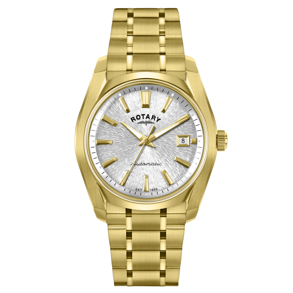 Rotary Lumen Men's Automatic Watch Gold RGB10010/06