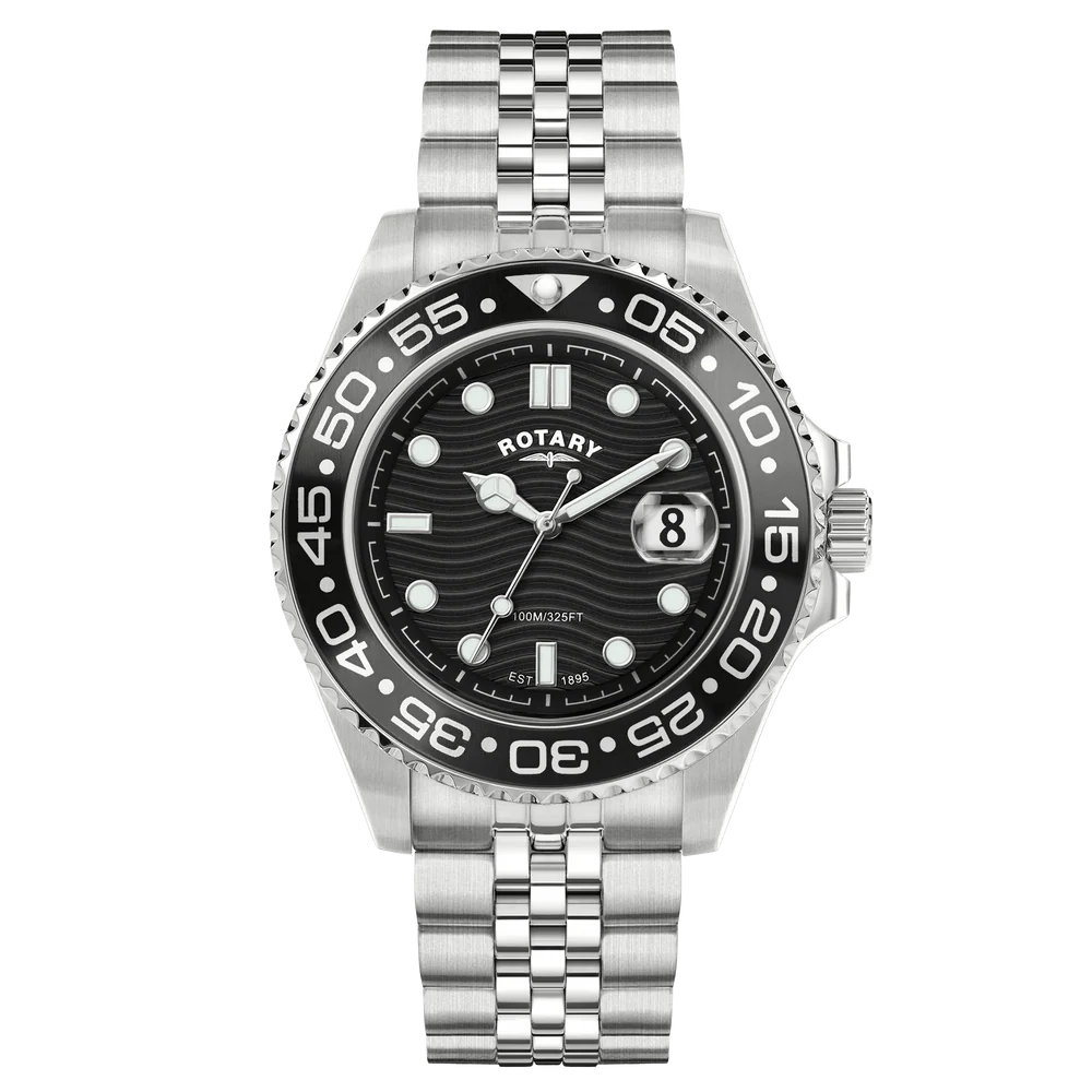 Rotary Apex100 Men's Watch Black Jubilee RGB10015/04