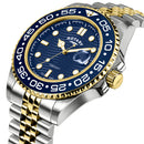 Rotary Apex100 Men's Watch Two-Tone Blue RGB10018/05 Rotary