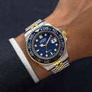 Rotary Apex100 Men's Watch Two-Tone Blue RGB10018/05 Rotary