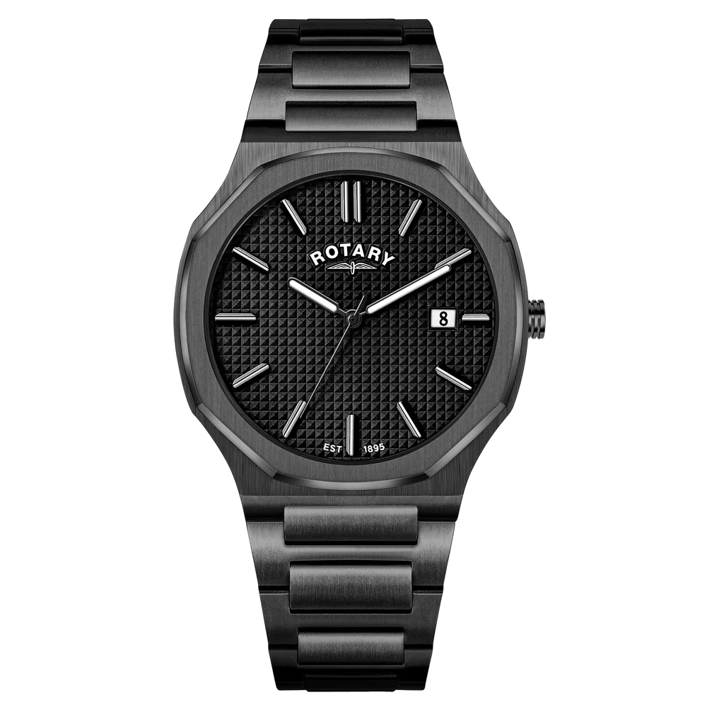 Rotary Heritage Men's Watch Black RGB10020/04