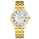 Rotary Heritage Men's Watch Gold Roman RGB10022/70 Rotary