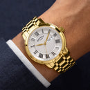 Rotary Heritage Men's Watch Gold Roman RGB10022/70 Rotary