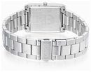 Lorus Classic Men's Rectangle Watch Silver RH937RX9 Lorus