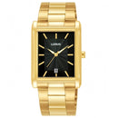 Lorus Classic Men's Rectangle Watch Gold RH938RX9 Lorus