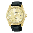 Lorus Classic Men's Watch Gold Leather RH976QX9 Lorus