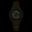 Rotary Brilliance Octagonal Ladies Watch Gold RLB10014/01