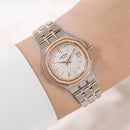 Rotary Brilliance Octagonal Ladies Watch Rose Two-Tone RLB10015/01
