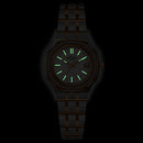 Rotary Brilliance Octagonal Ladies Watch Rose Two-Tone RLB10015/01