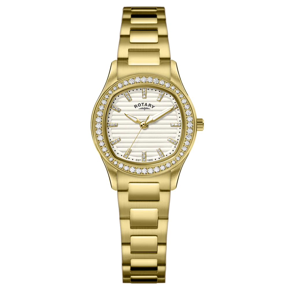 Rotary Brilliance Ladies Watch Gold RLB10018/01