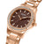 Rotary Brilliance Ladies Watch Chocolate RLB10020/16