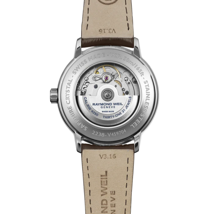 Raymond Weil Maestro Men's Watch Green Leather 2238-STC-52001